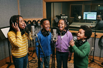 compose kids songs and children choir music for your project