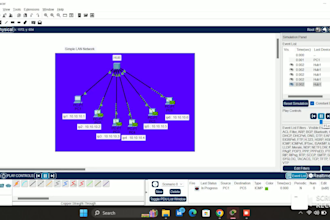 design a simple lan network in cisco packet tracer
