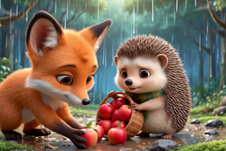 create cinematic book trailer, children book trailer, and book promotion video