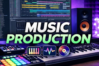 produce deep melodic afro house music for your project