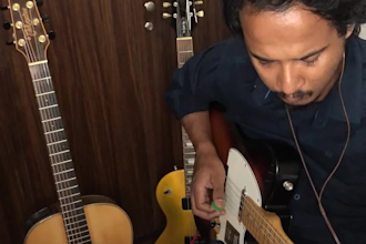 play professional guitar loops or tracks for your music