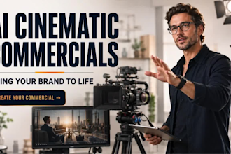 create cinematic ai commercials for your brand