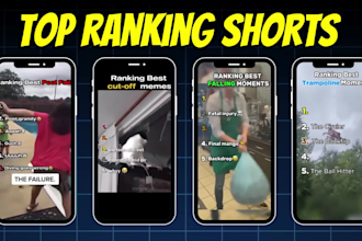 do monetizable ranking shorts with high retention for tiktok and youtube shorts