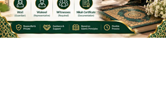 conduct online nikah with wali, wakeel witnesses and nikah certificate