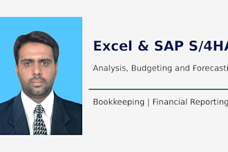 build financial models projections and business valuation