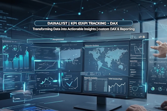 build interactive power bi dashboards and reports