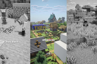 create engaging minecraft tiktok and youtube shorts videos