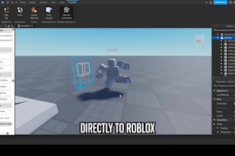 do roblox animations and models for your game