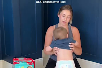 pregnancy ugc videos for baby brands, apps, wellness and mom products