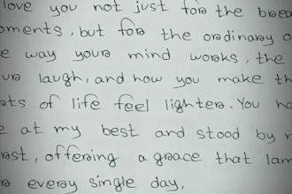 write anything with my neat and beautiful handwriting