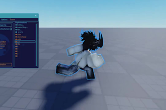 create r6 r15, fps and rig your roblox character for animation and studio, game