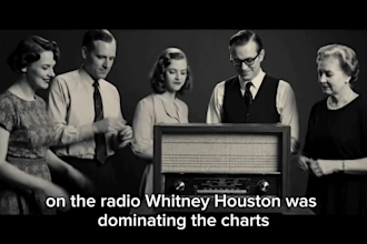create cinematic historical documentary videos