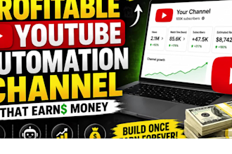 create a profitable youtube automation channel that earns money