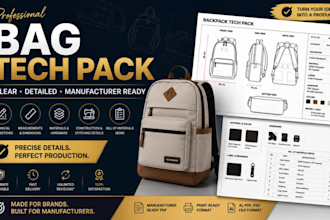 design tote bag, gym bag, back packs, handbags tech pack