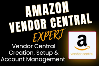 amazon vendor central setup seller central expert brand account management