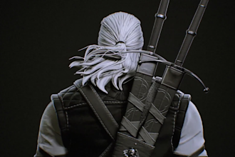 3d sculptor custom busts, portraits, half and full body models, monster heads
