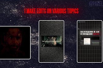 be editing short videos for social networks