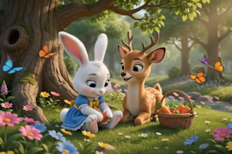 do pixar style 3d kids animation ai kids cartoon video nursery rhymes kids song