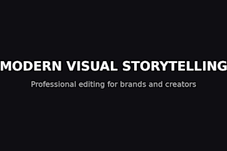 create cinematic vfx motion graphics and visual effects