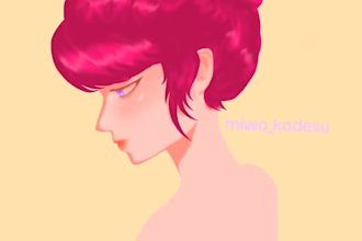 dibujo digital personalizado 2d