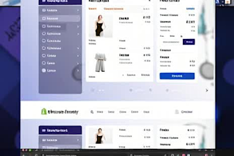 build a professional shopify store