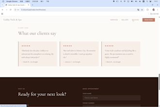 build a professional website for your small business