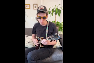 record live mandolin, fiddle, banjo, bouzouki, and weissenborn guitar music