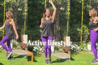 create fitness and wellness ugc videos