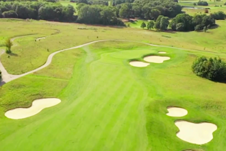 design cgi golf course landscape, golf course layout, golf course rendering