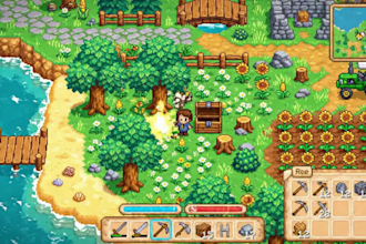 do 2d top down pixel art tileset character assets rpg game top down tile map