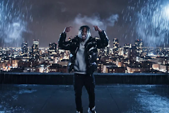 create a cinematic ai rap and hip hop music video