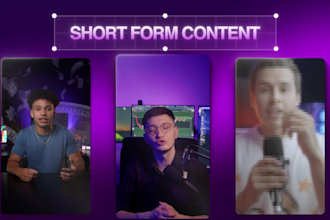 create viral short form videos for tiktok, reels and shorts