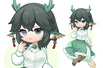 create chibi character animations