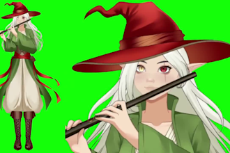 design and rig female live2d vtuber, vtuber rigging, pngtuber and anime avatar
