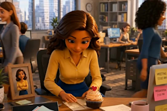 create 3d pixar style ai animation, ai video art and ai cartoon storytelling