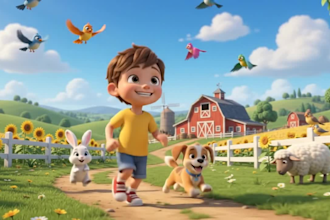 create kids animation, 3d kids animation and nursery rhymes