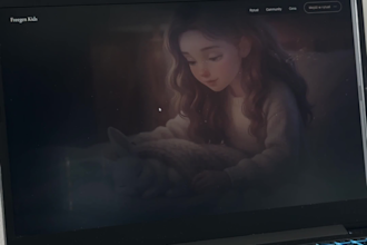 create a modern interactive website with ai