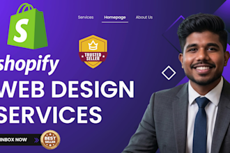 design or redesign a shopify store for dropshipping