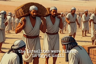 create bible history long videos for youtube, facebook, and tiktok