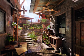 make unreal engine 3d game environment and level design
