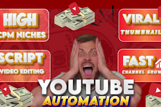 be your viral faceless video for youtube automation channel