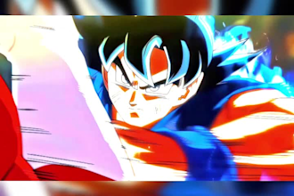 create professional anime music video, amv anime edit