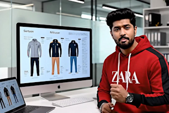 design your professional sportswear and  garments catalogue