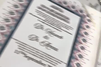 design a beautiful nikah certificate, nikah booklet, or wedding invitations