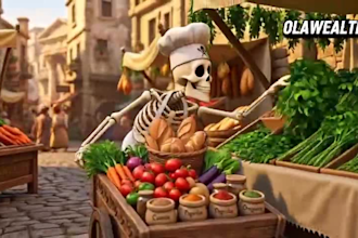 create viral ai skeleton animation video ai skeleton short in dr data style