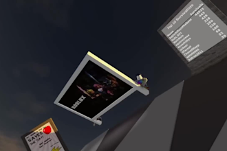 produce a professional roblox movie, story and cinematic cutscene
