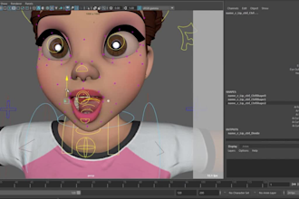 audio2face lipsync 3d rigging,animze avatar face rig,lens studio,facial track,ik