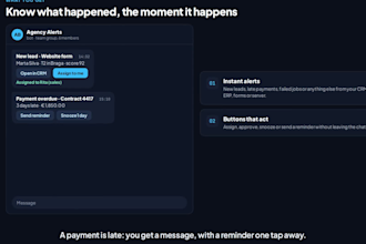 build a telegram bot for notifications, alerts and automations