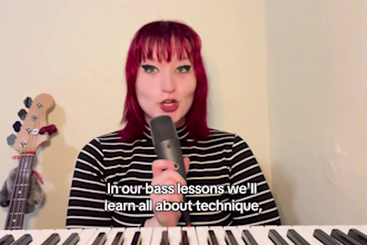 provide bass lessons for all levels and ages