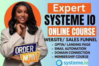 french systeme io sales funnel systeme io blog website systeme io online course